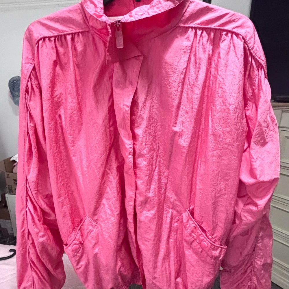 Pink Bomber Jacket